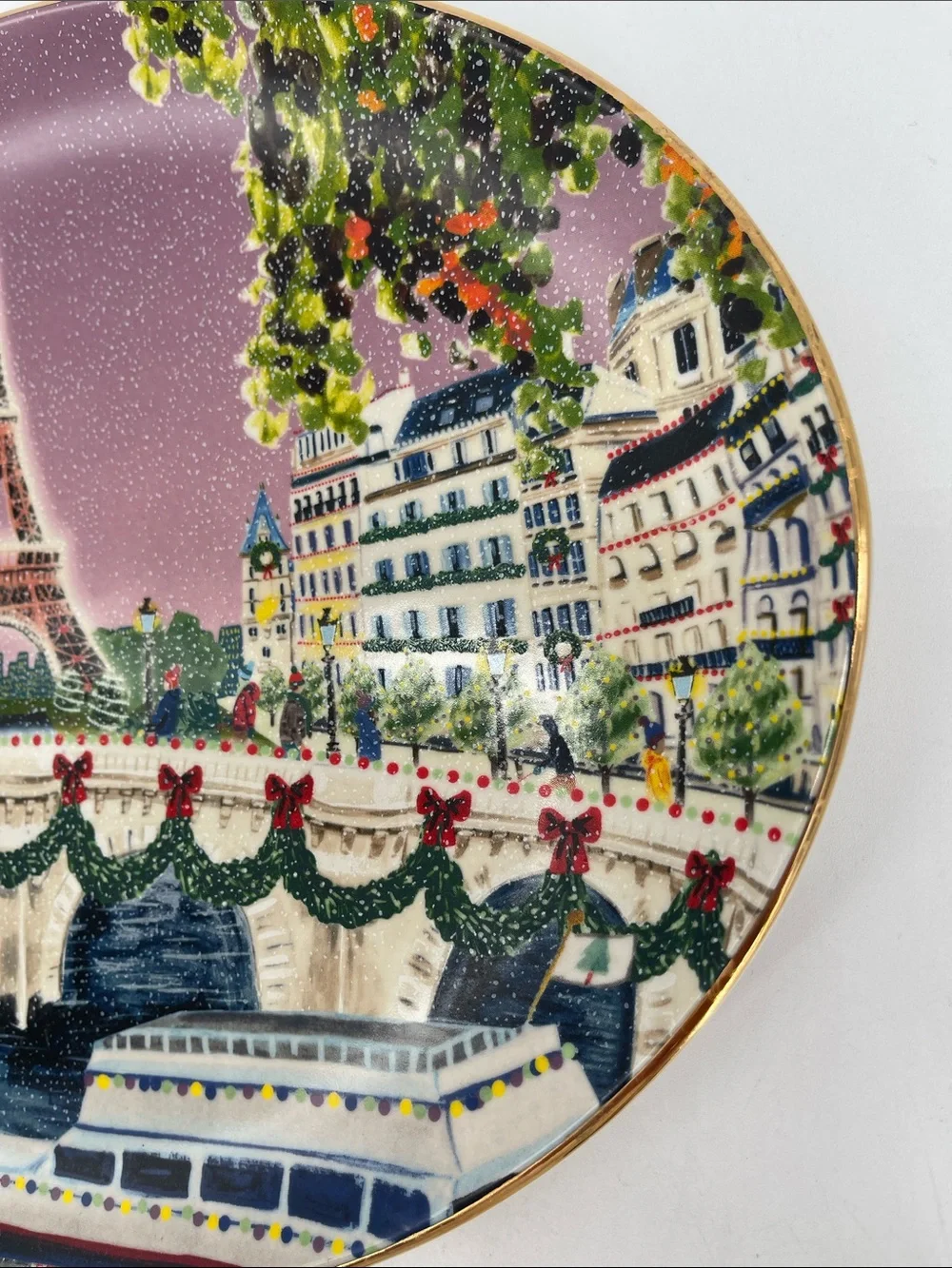 Anthropologie Paris Holiday in the City 2024 Platter